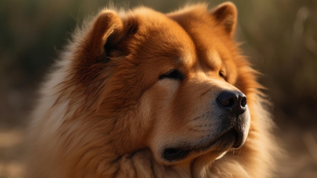 大きな鼻と大きな鼻を持つ犬