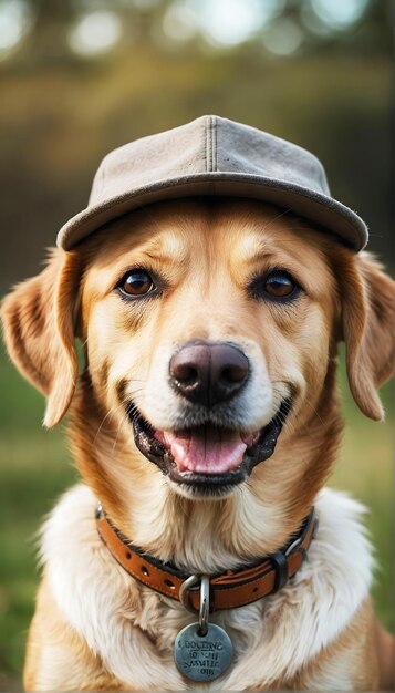 Dog with hat dog wif hat wif dogs woof woof