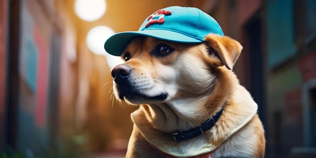 Dog with hat dog wif hat wif dogs woof woof