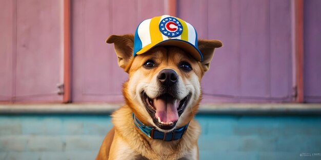 帽子をかぶった犬 帽子の妻 犬の妻 ウーフウーフ