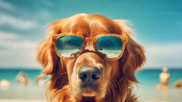 Dog with Sunglass