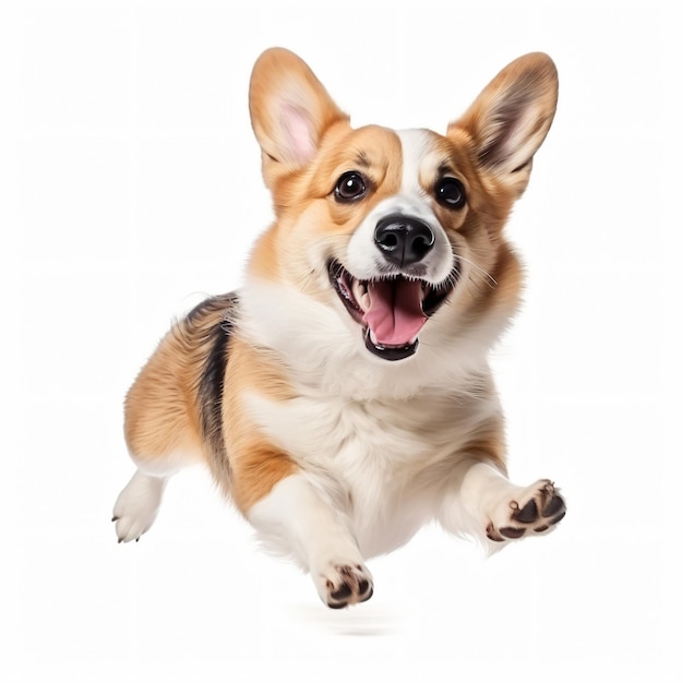 dog with white background