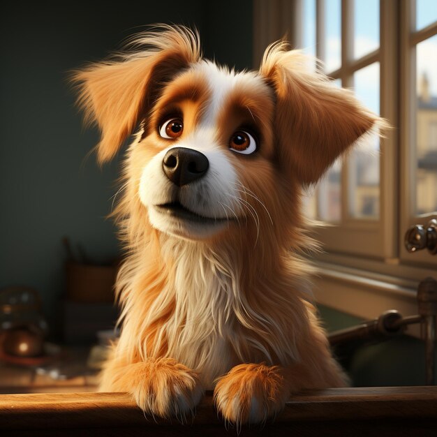 a dogPixar Styledisney animation