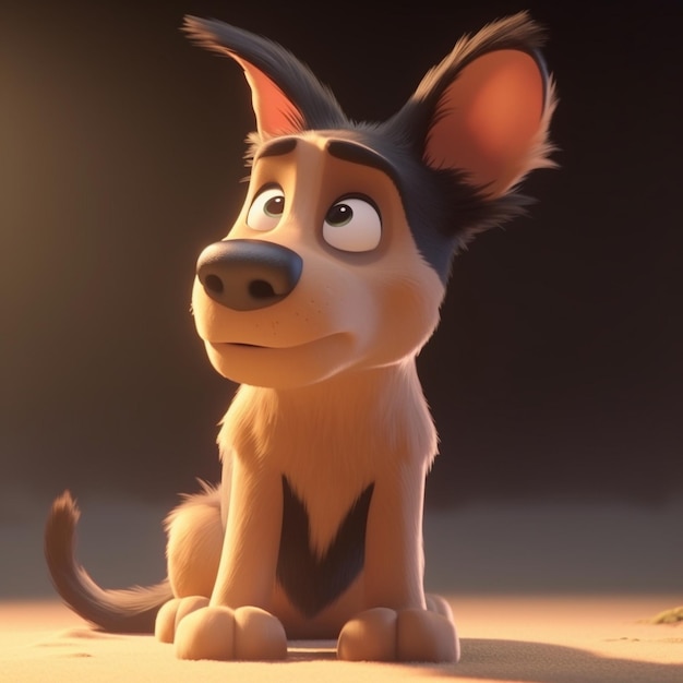 a dogPixar Styledisney animation