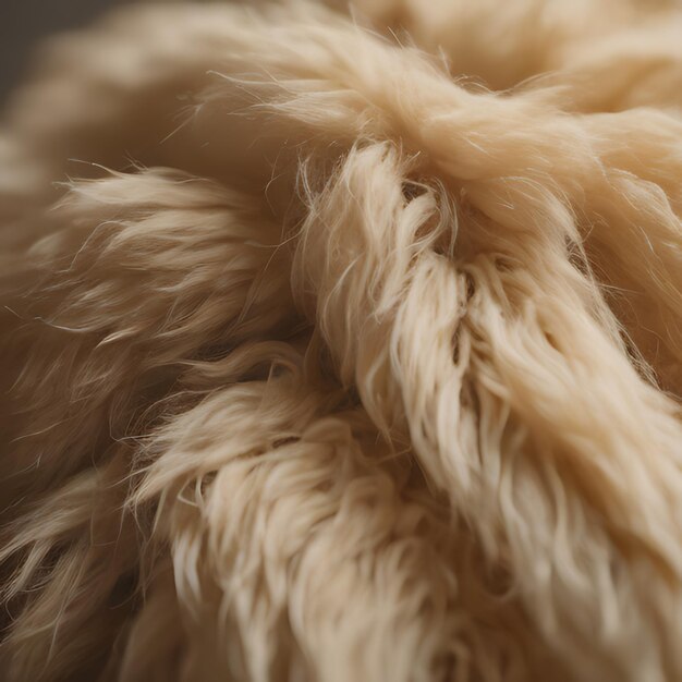 a dogs fur is shown with a brown fur
