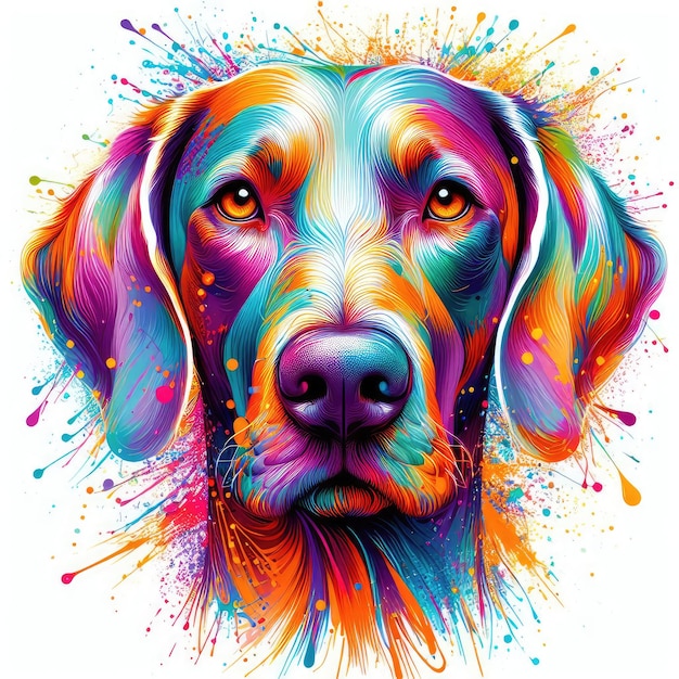 Собаки с спектром - красочная перспектива