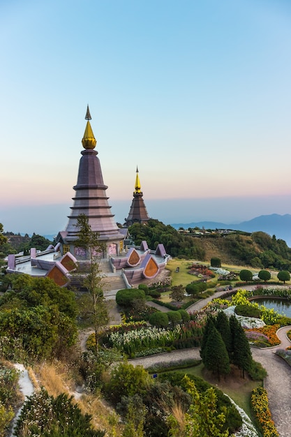 Inthanon di doi chiang mai, tailandia