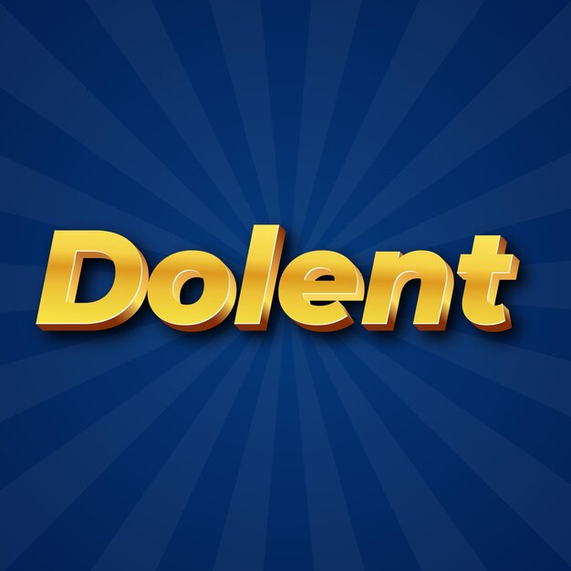 Dolent text effect gold jpg attractive background card photo