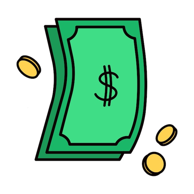 Dollarbiljetten png doorzichtige achtergrond