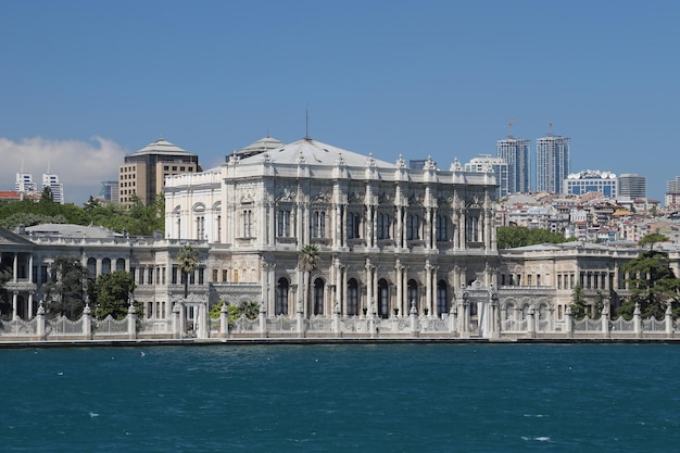 Dolmabahce Palace in Istanbul Turkey