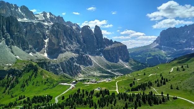 Dolomites, south tyrol. location auronzo, italy, europe. dramatic unusual scene. beauty world.