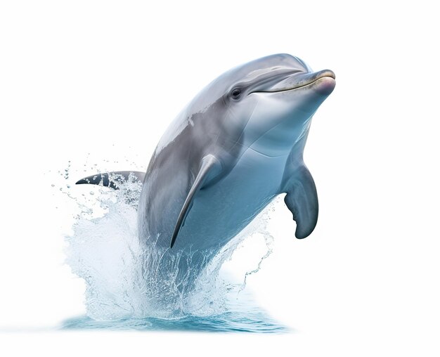 dolphin isolated on background