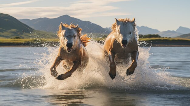 Dolphin In water Fish in ocean jumping Happy Friendly Fish