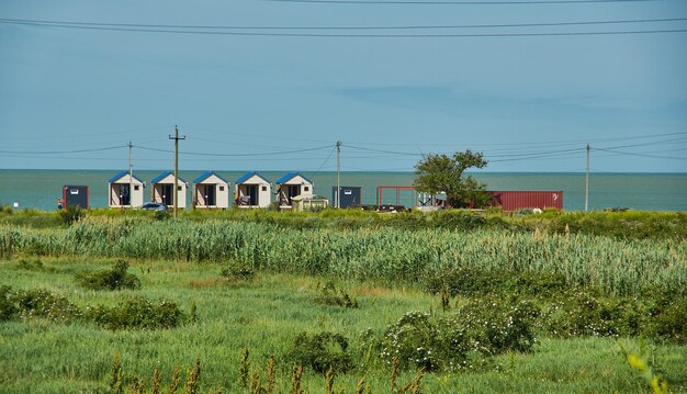 Dolzhanskaya spit Camping