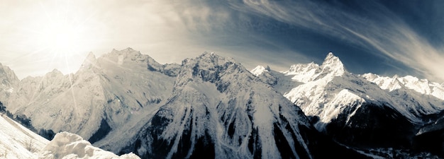 Dombay, Russian ski resort