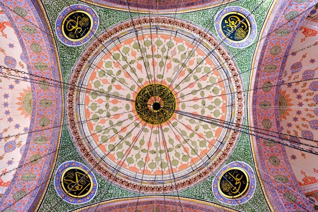 The dome of the New Mosque in Eminönü, Istanbul