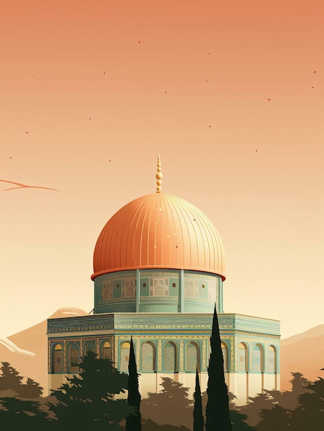 바위의  (Dome of the Rock)