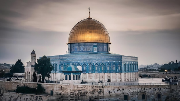 Dome of the rock in jerusalem