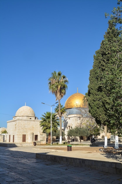 Cupola della moschea rupestre a gerusalemme