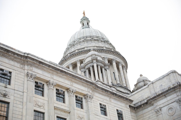 The dome of the state capitol building