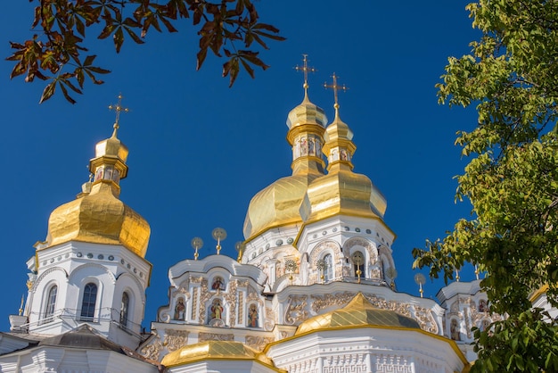 Купола Успенского собора Киево-Печерской Лавры