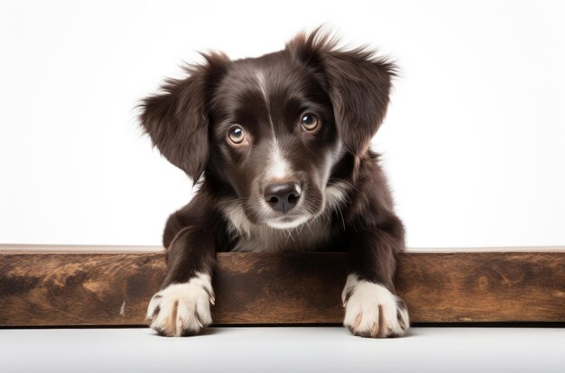 Photo domestic pet dog or animal concept