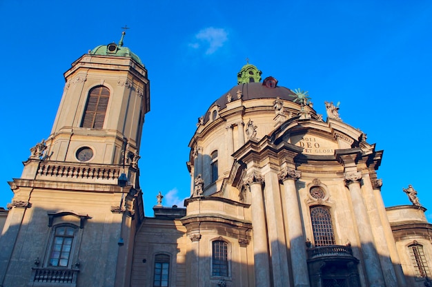 The dominican church and monastery in lviv in ukraine