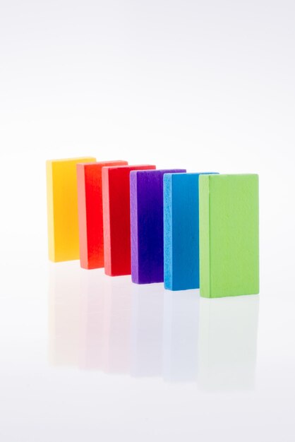Foto domino in meerdere kleuren