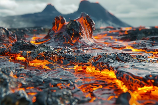 Foto dompel jezelf in de wereld van de geologie als expert generatieve ai