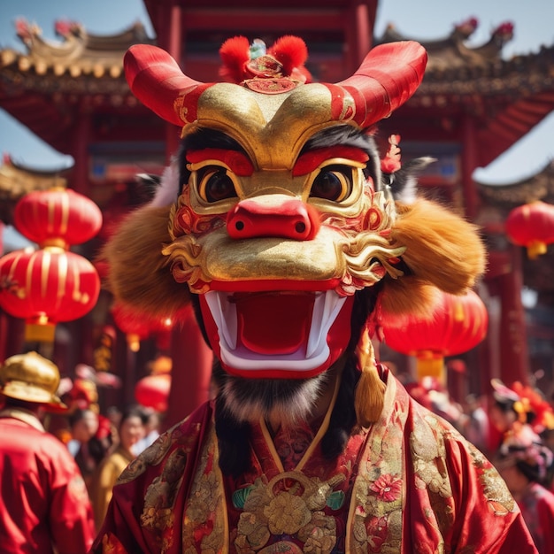 Dompel jezelf onder in de rijke cultuur en gebruiken van het Chinees Nieuwjaar met een breed scala aan visueel beschrijvende aanwijzingen die de schoonheid van deze viering laten zien