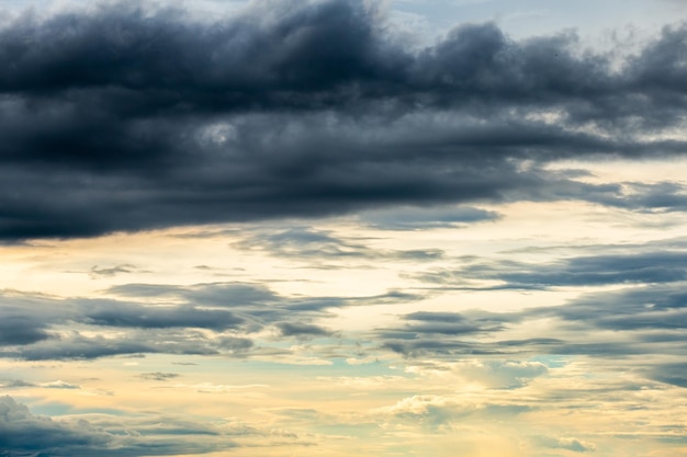 donder stormhemel Regenwolken