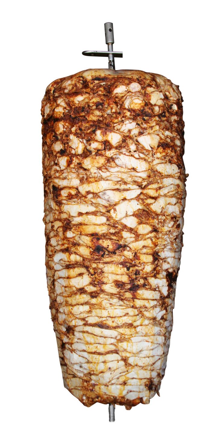Doner Kebab in Konya, Turkije