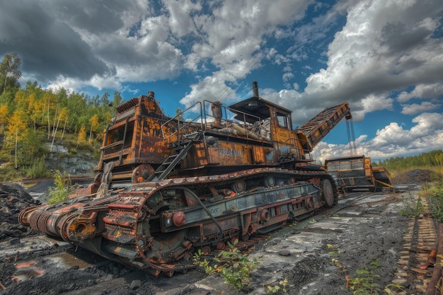 Photo donetsk ukraine august 16 2013 miner repairs coal mining combine mine name chelyuskintsev