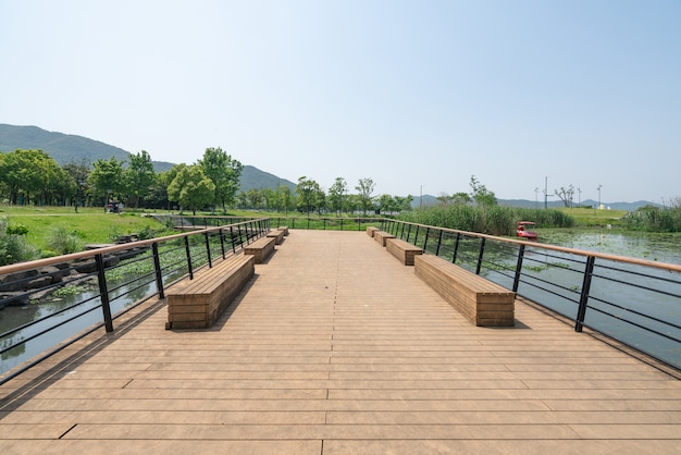 Dongqian Lake Wetland Park, 닝보, 중국