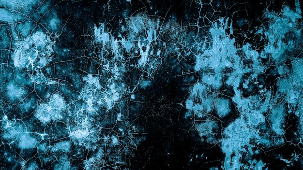 donkerblauwe grunge abstracte betonnen muur textuur achtergrond