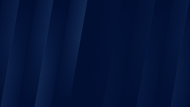 Donkerblauwe minimale lijnen abstracte geometrische achtergrond