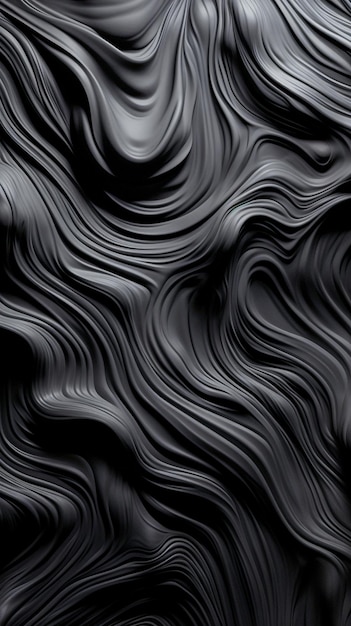 Donkere abstracte ontwerp 3D rendering van hoge kwaliteit