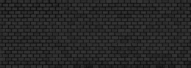Donkere bakstenen muur