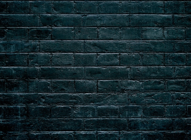 Donkere bakstenen textuur muur achtergrond.
