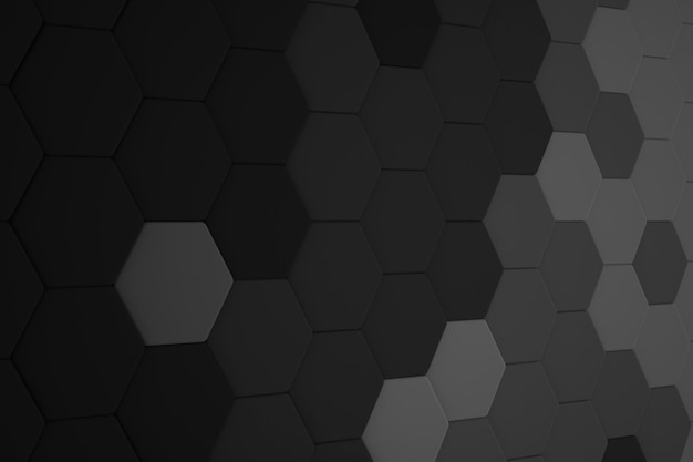 Donkere monochrome achtergrond met minimale geometrie