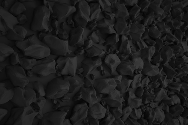 Donkere monochrome minimale geometrie-achtergrond