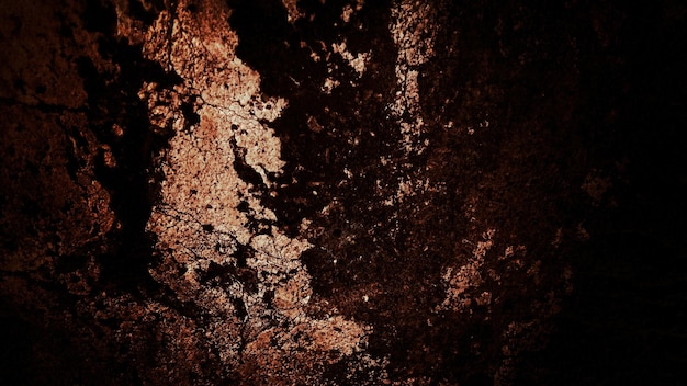 Donkere oude muur textuur achtergrond muren vol krassen en mos