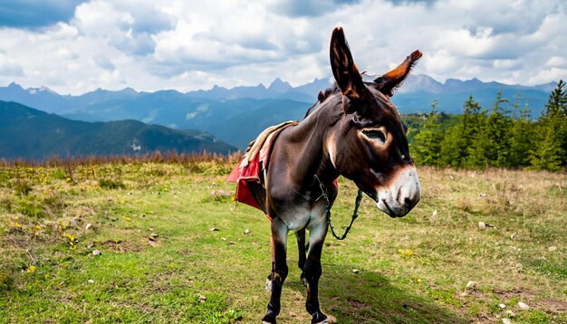 写真 ロバの動物