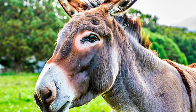 写真 ロバの動物