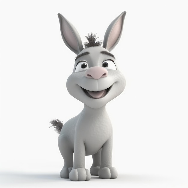 Donkey cartoon personage