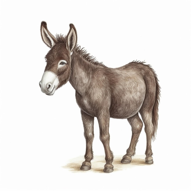 Photo donkey drawing - donkey from the collection by english school