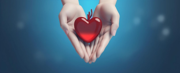 Donor help wereld hart leven donatie bloed dag geef gezondheid Generatieve AI