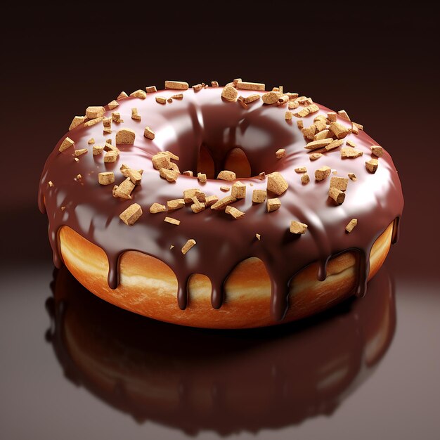 Donut achtergrondafbeelding