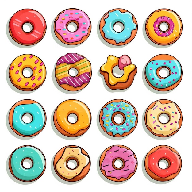 Photo donut clip art
