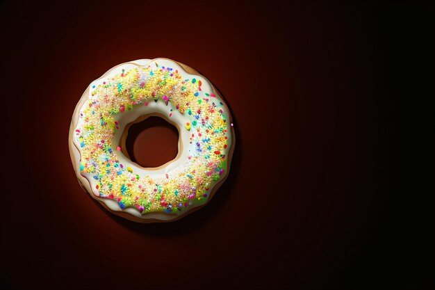 Donut delicious gourmet food snack wallpaper background illustration favorite food